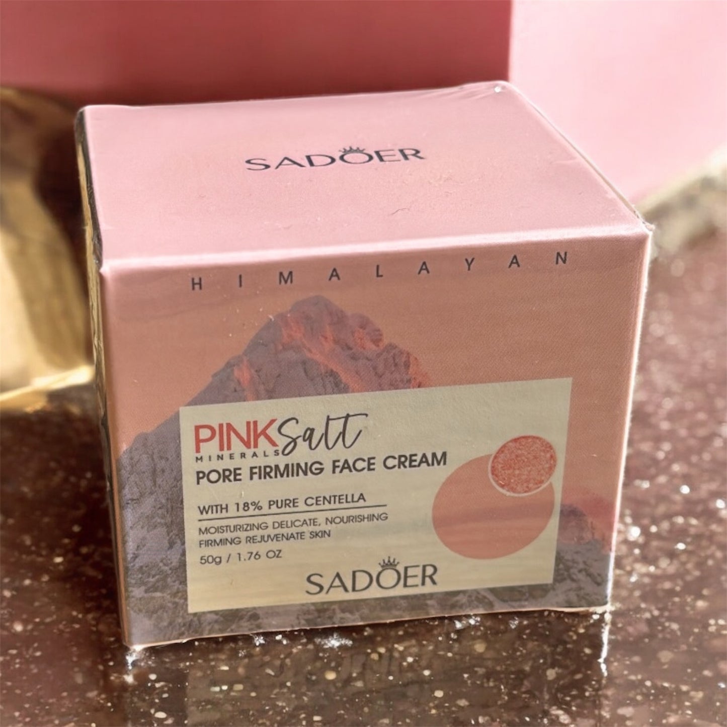 Crème visage resserrant les pores Avec 18 % de Centella pure 50gr sadoer