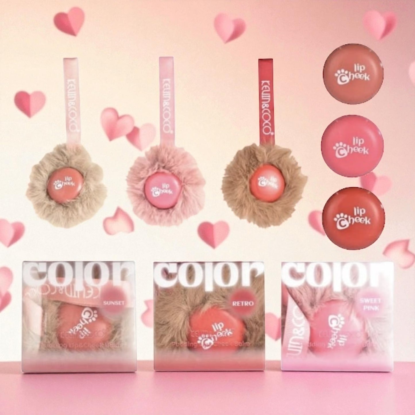 Porte clé gloss/blush