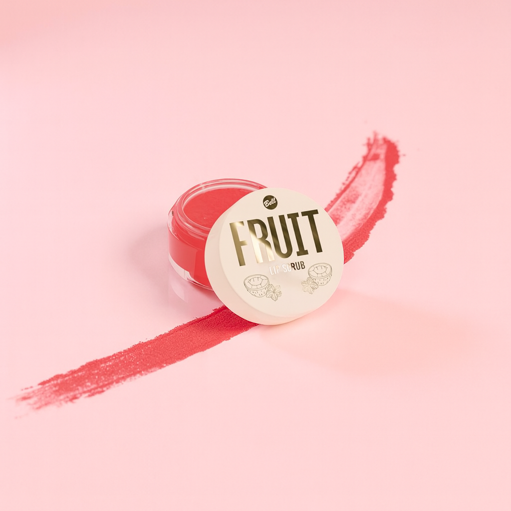 Gommage pour les lèvres fruités