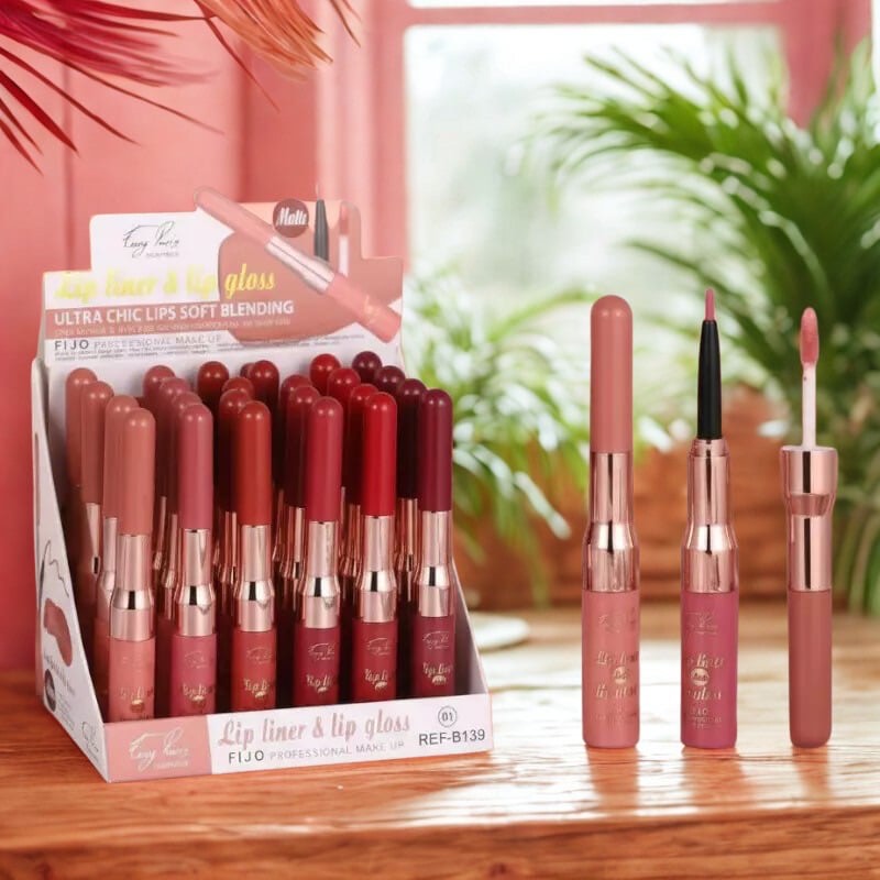 CRAYON À LÈVRES & GLOSS ULTRA CHIC MATTE FIX