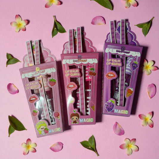 LIP BALM+GLOSS WATERPROOF