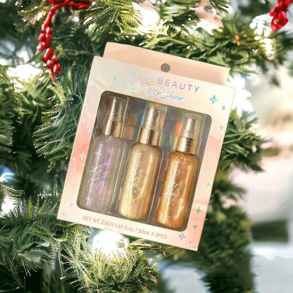 Coffret Let It Shine body shimmer